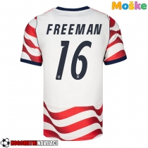Moške Nogometnih dresov Združene države Alex Freeman #16 Domači SP 2026 Kratki rokavi
